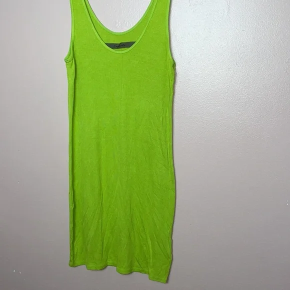 Enza Costa Rib Silk Mini Tank Dress - Picture 3 of 6